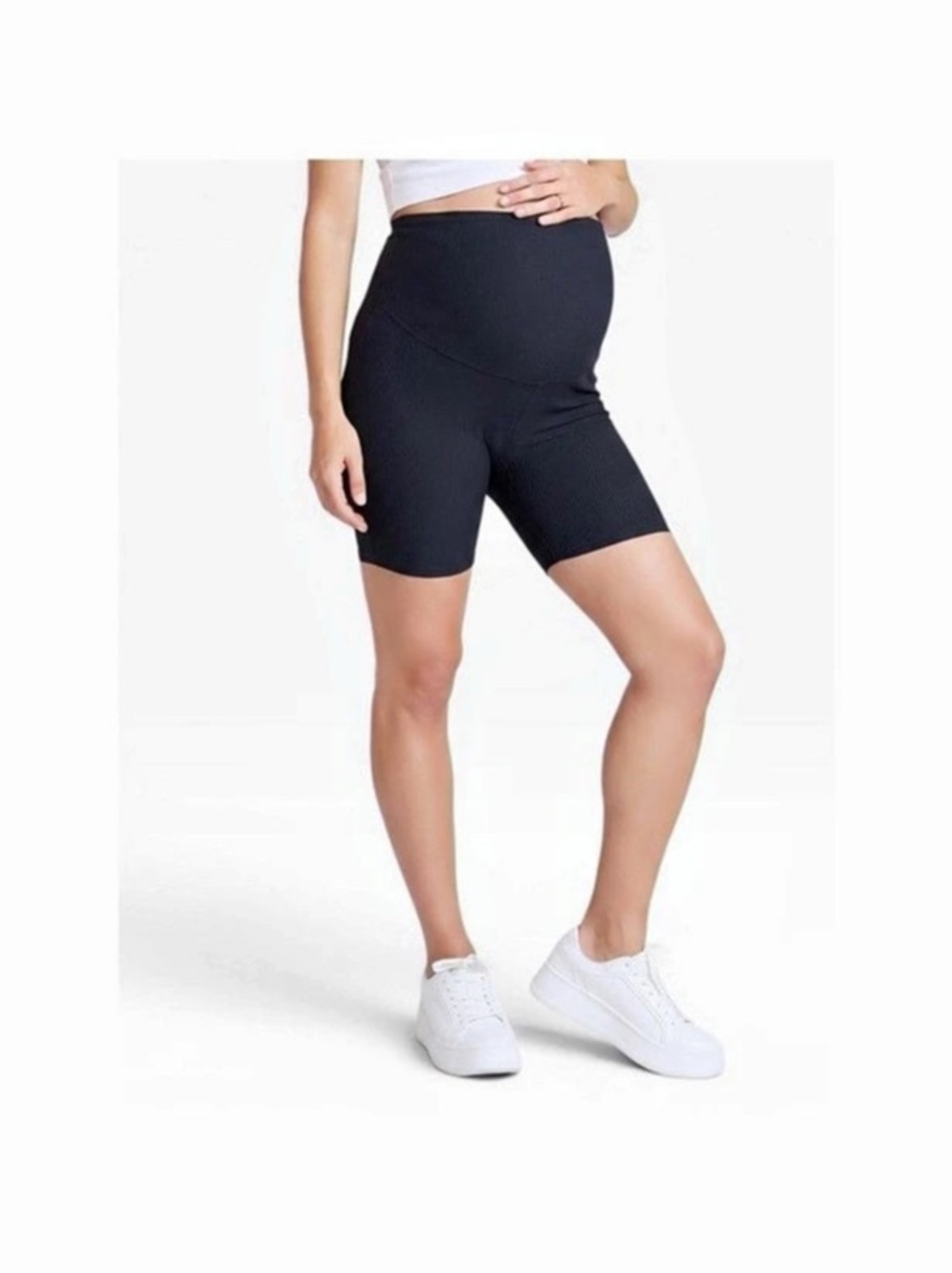 motherhood Women's Black Bike Shorts NWT size small